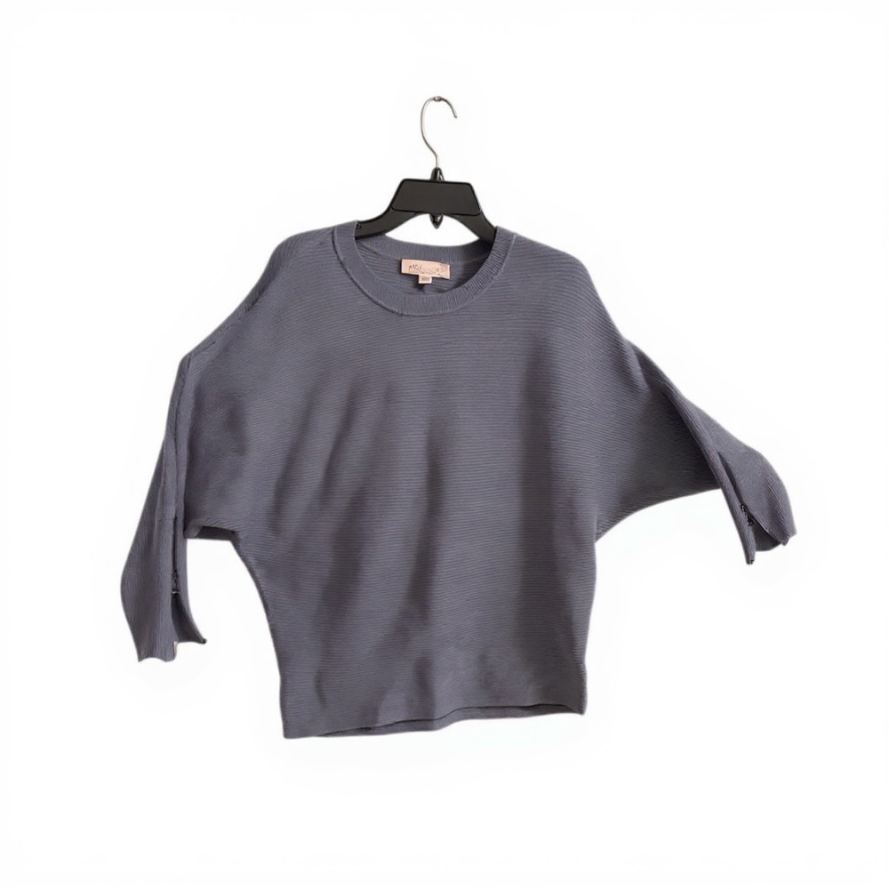 Philosophy Gray Crew Neck Sweater
